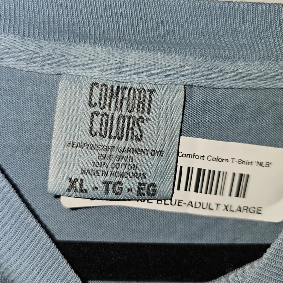 Comfort Colors Light Blue T-Shirt - Picture 3 of 4